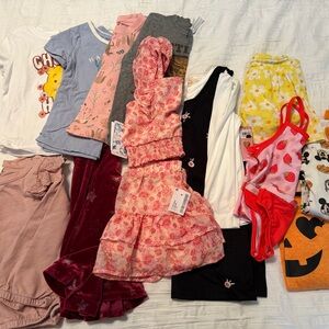 11 pieces Assorted Kids Clothing Bundle